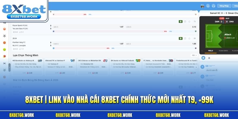 8XBET – Trang Chủ 8XBET.COM & Link Truy Cập Chính Thức 2026