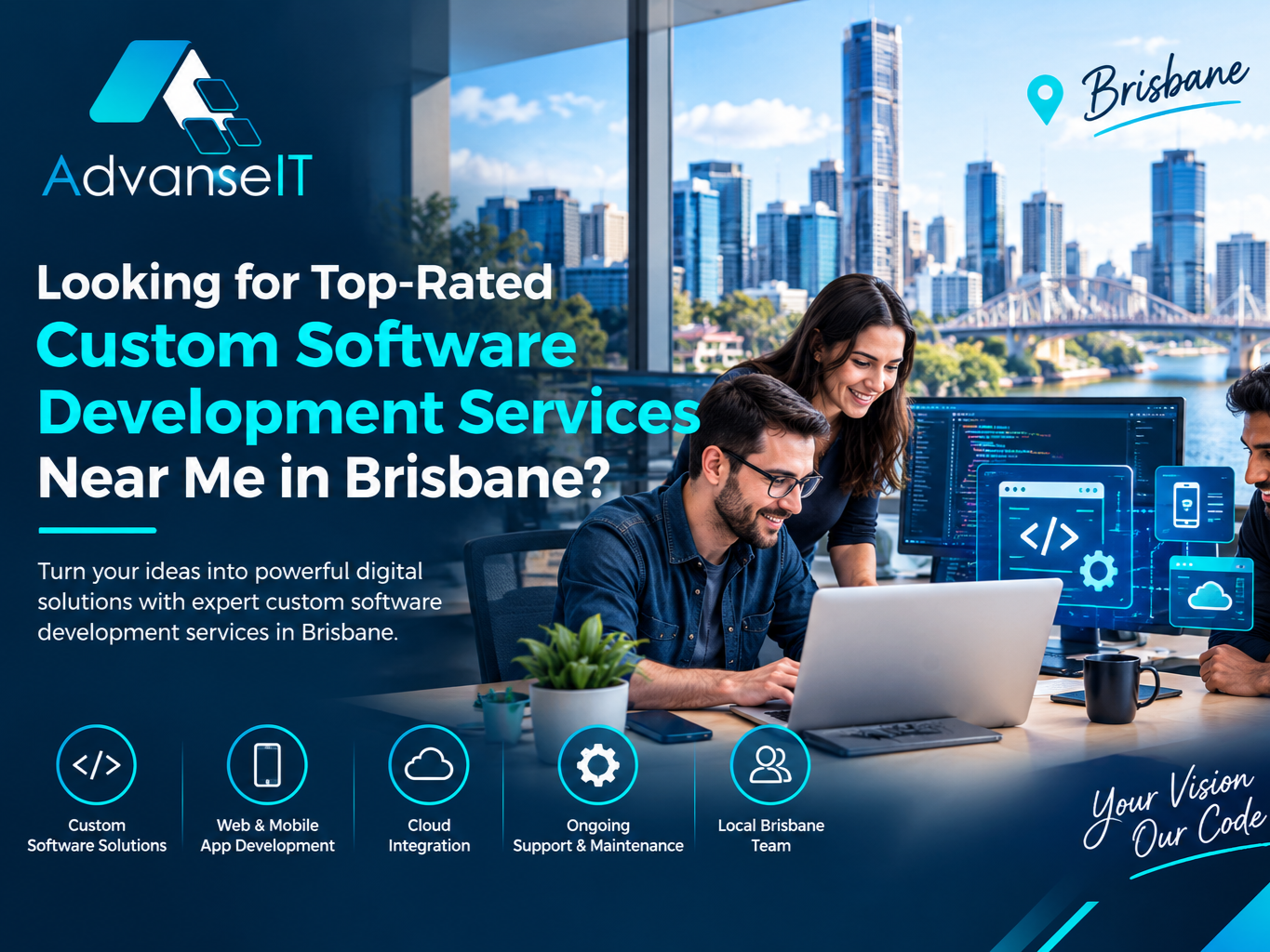 Looking for top-rated custom software development services near me in Brisbane.