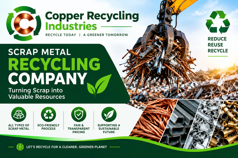 Professional Scrap Metal Recycling Company Near You - Copper Recycli...