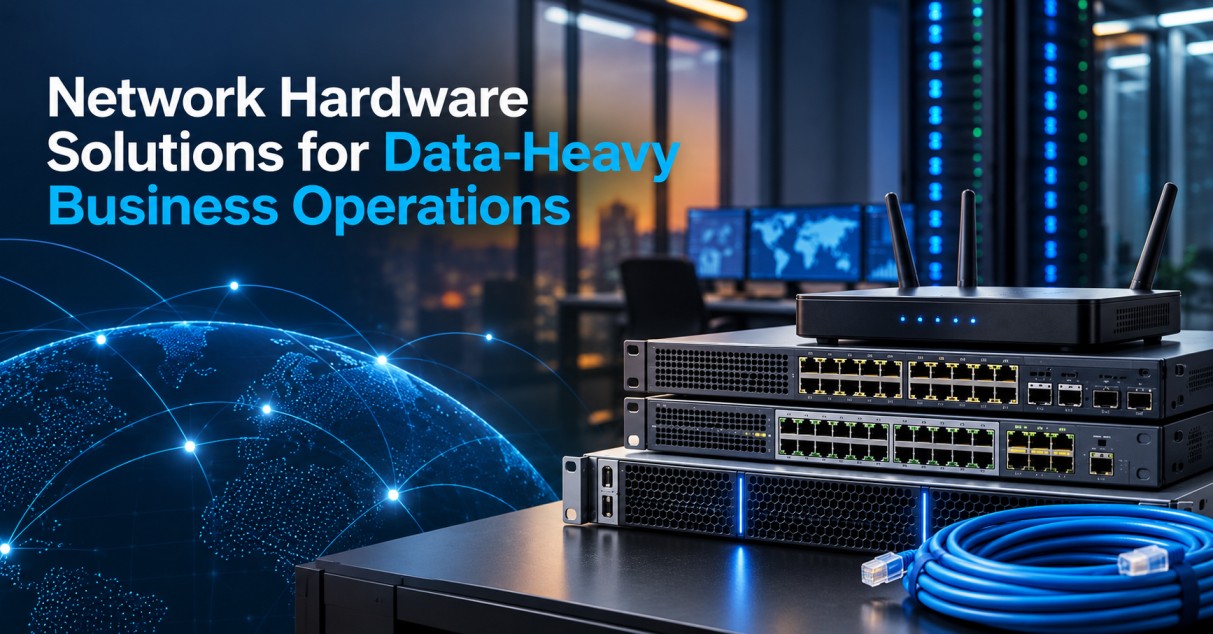 Network Hardware Solutions for Data-Heavy Business Operations