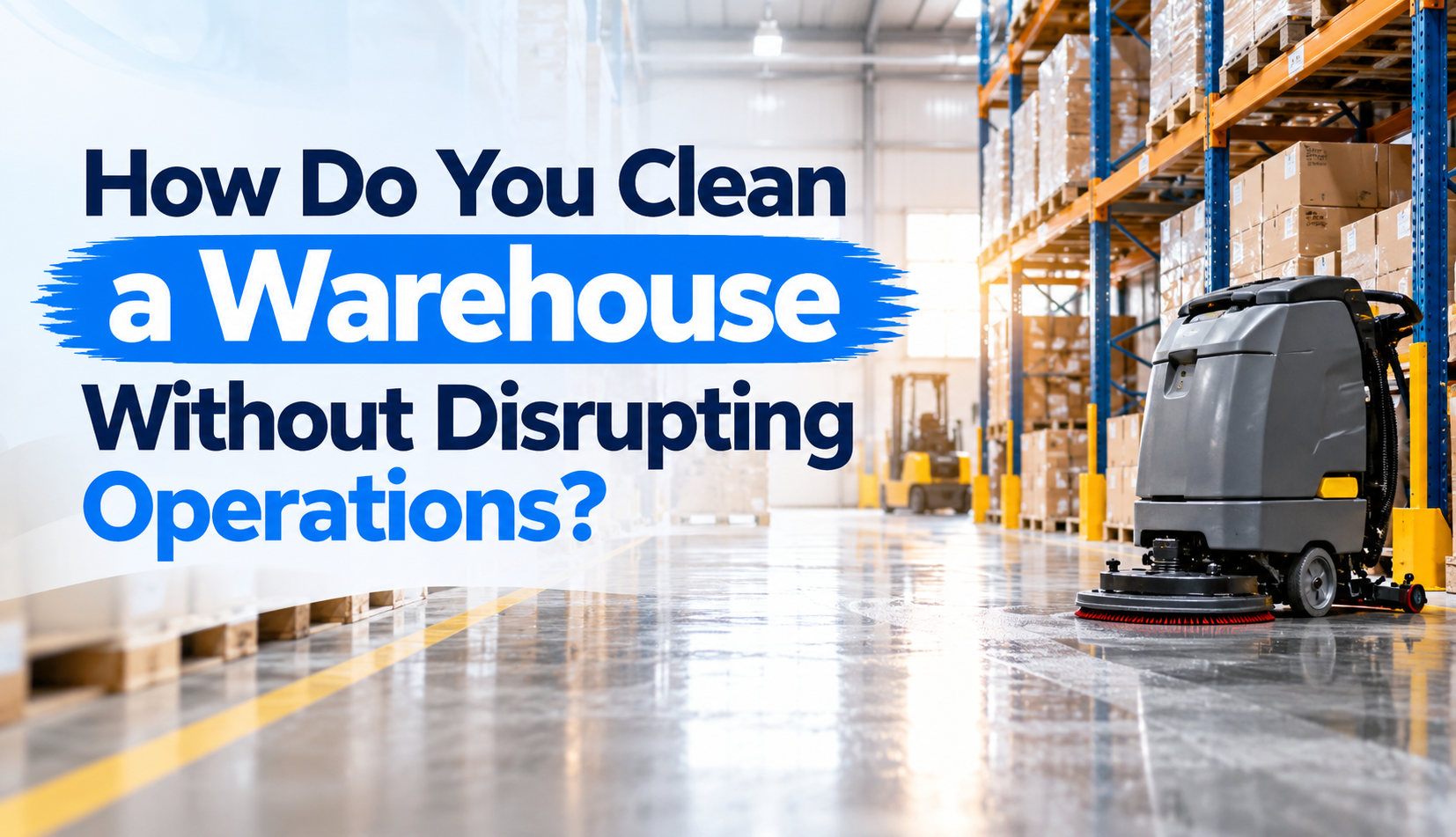 Warehouse Cleaning Without Business Disruption