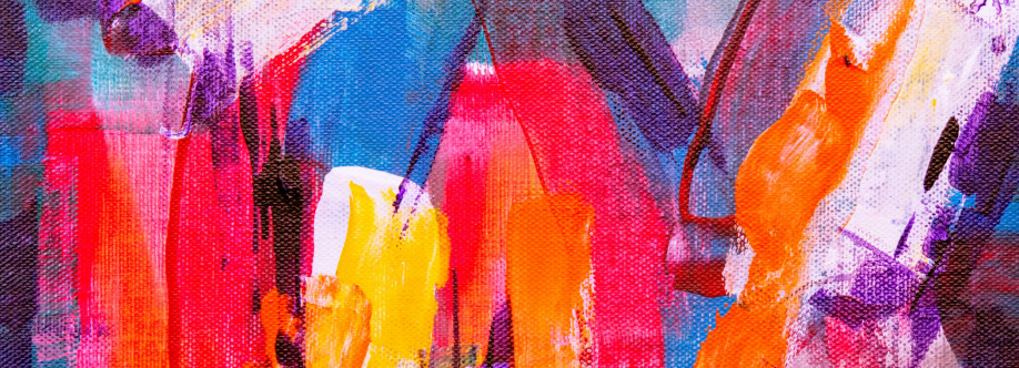 Lucia DeChino modern abstract painting Cover Image