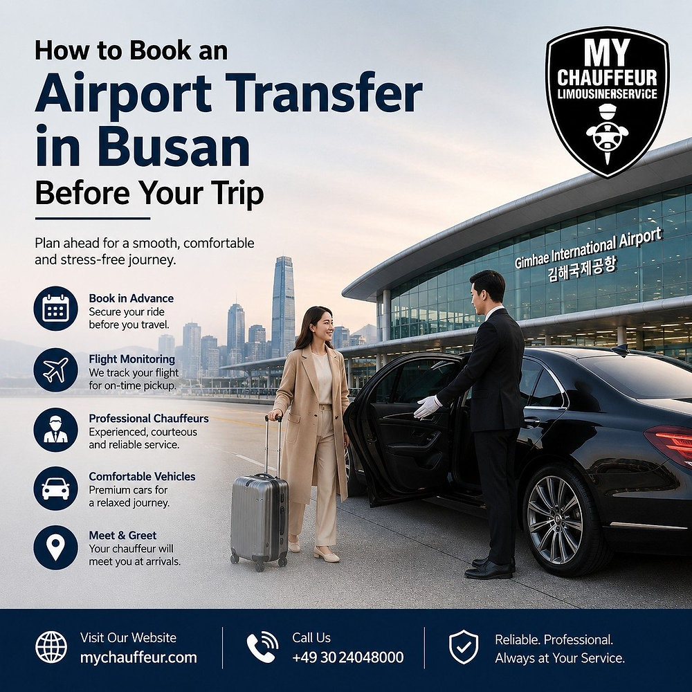 How to Book an Airport Transfer in Busan Before Your Trip
