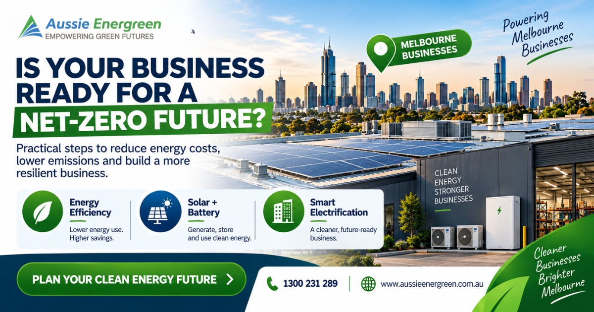 Carbon reduction for SMEs in Australia Aussie Energreen