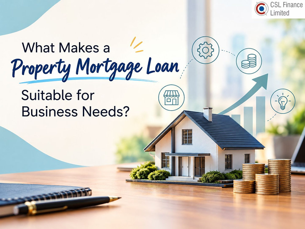What Makes a Property Mortgage Loan Suitable for Business Needs?