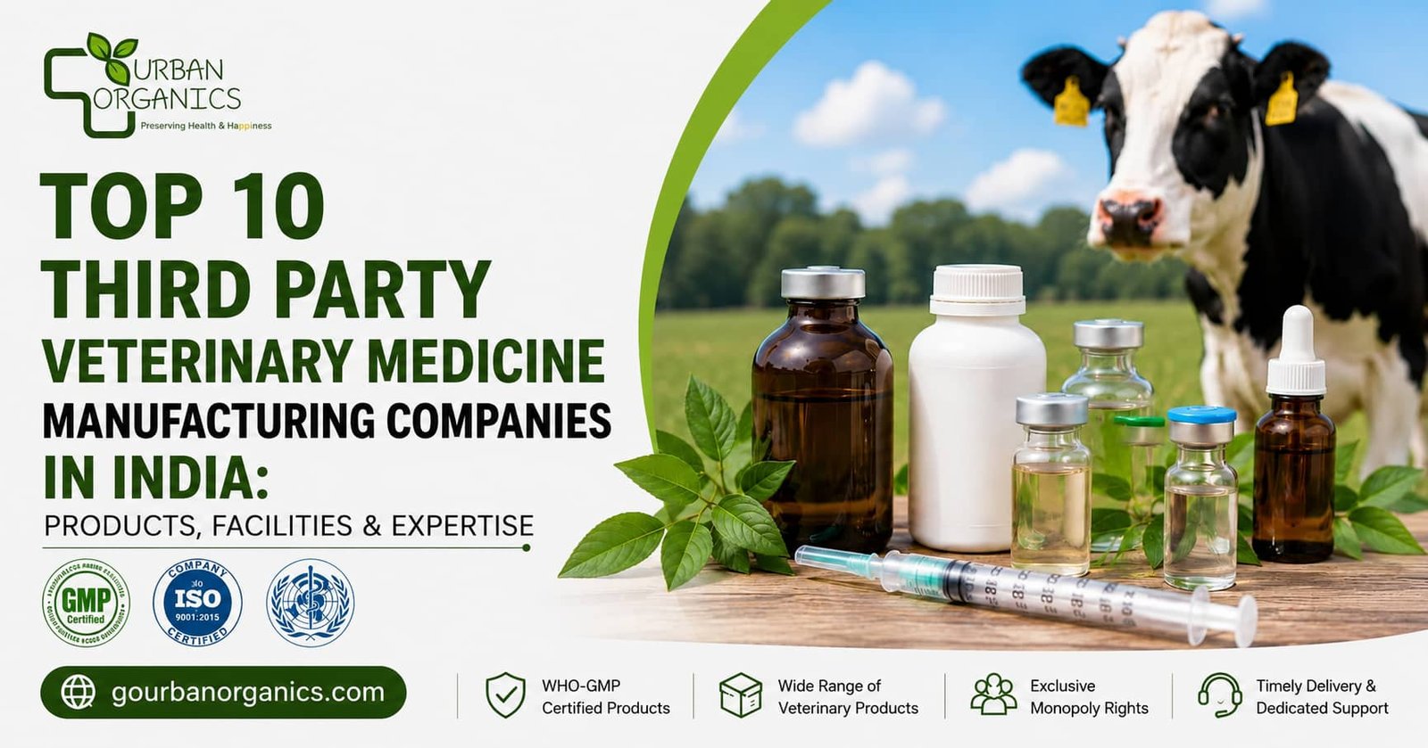 Third Party Veterinary Medicine Manufacturing Companies in India