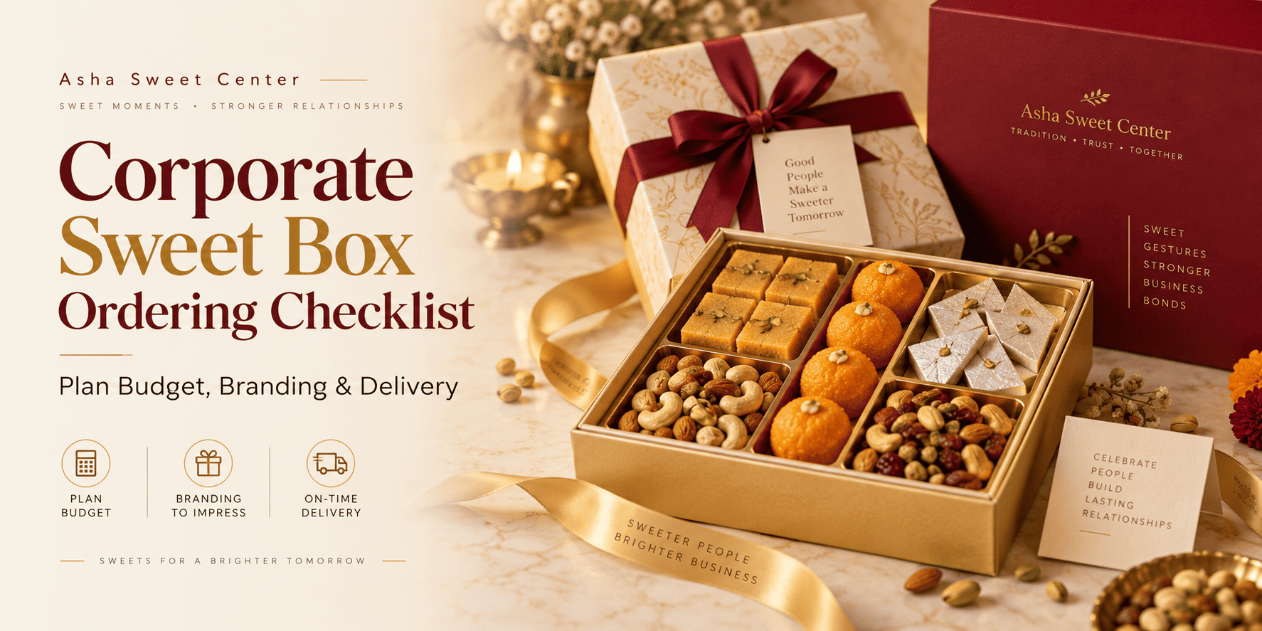 Corporate Sweet Box Ordering Guide | Asha Sweet Center