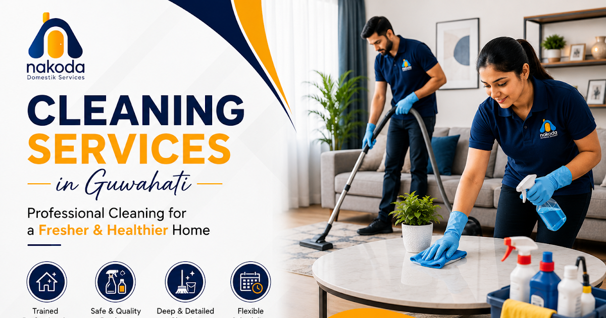 Give Your Home a Fresh Feel with Professional Cleaning in Guwahati