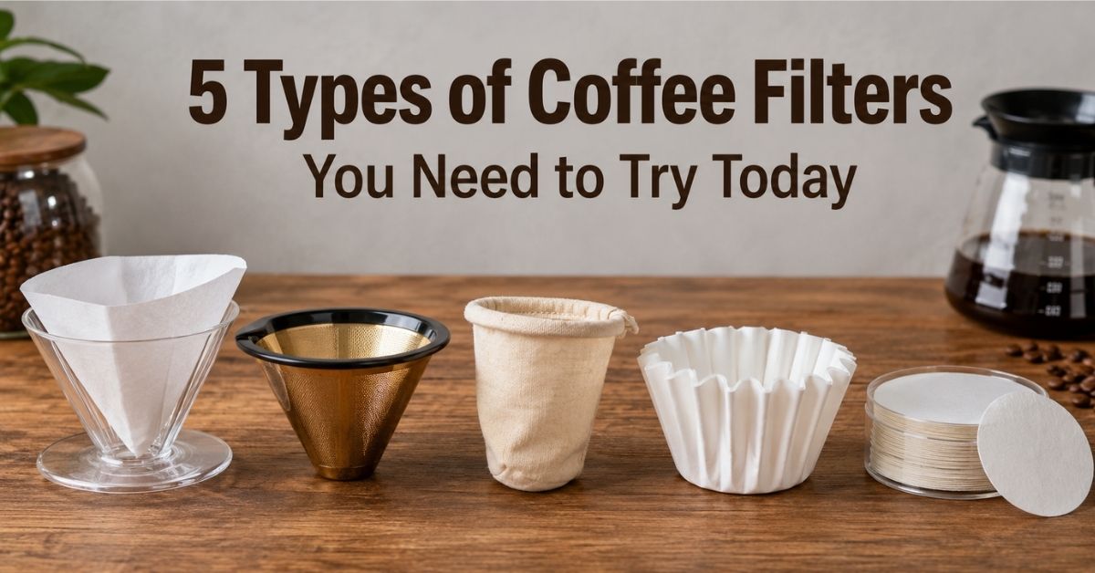 5 Types of Coffee Filters You Need to Try Today – Daily Journal  Info