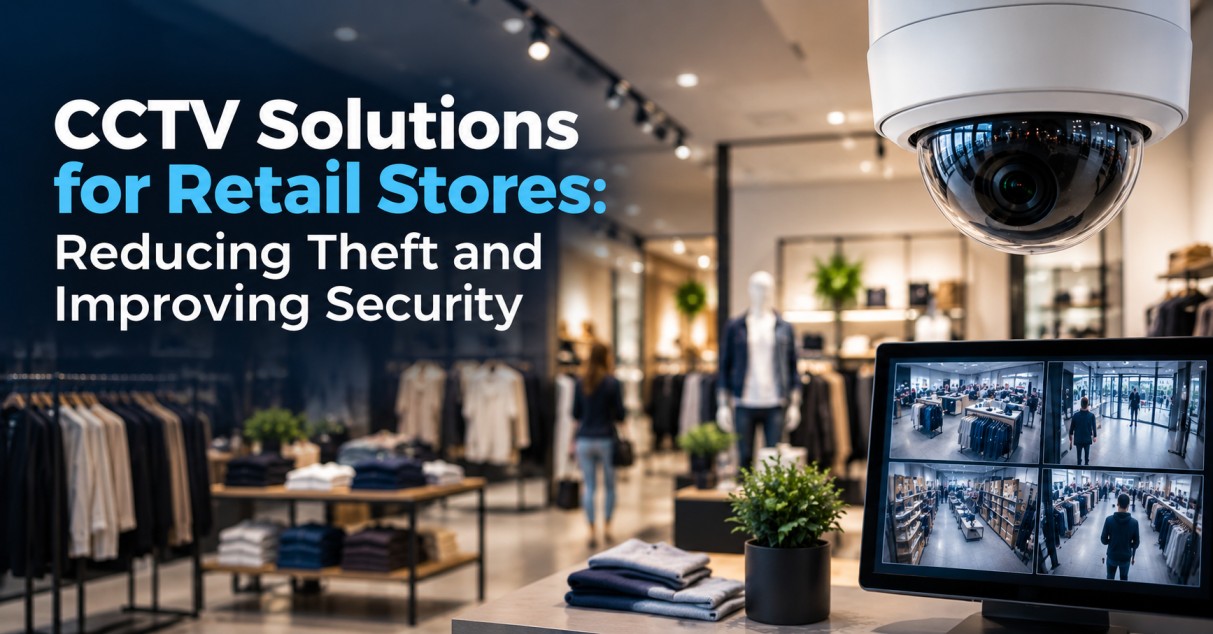 CCTV Solutions for Retail Stores: Reducing Theft and Improving Security