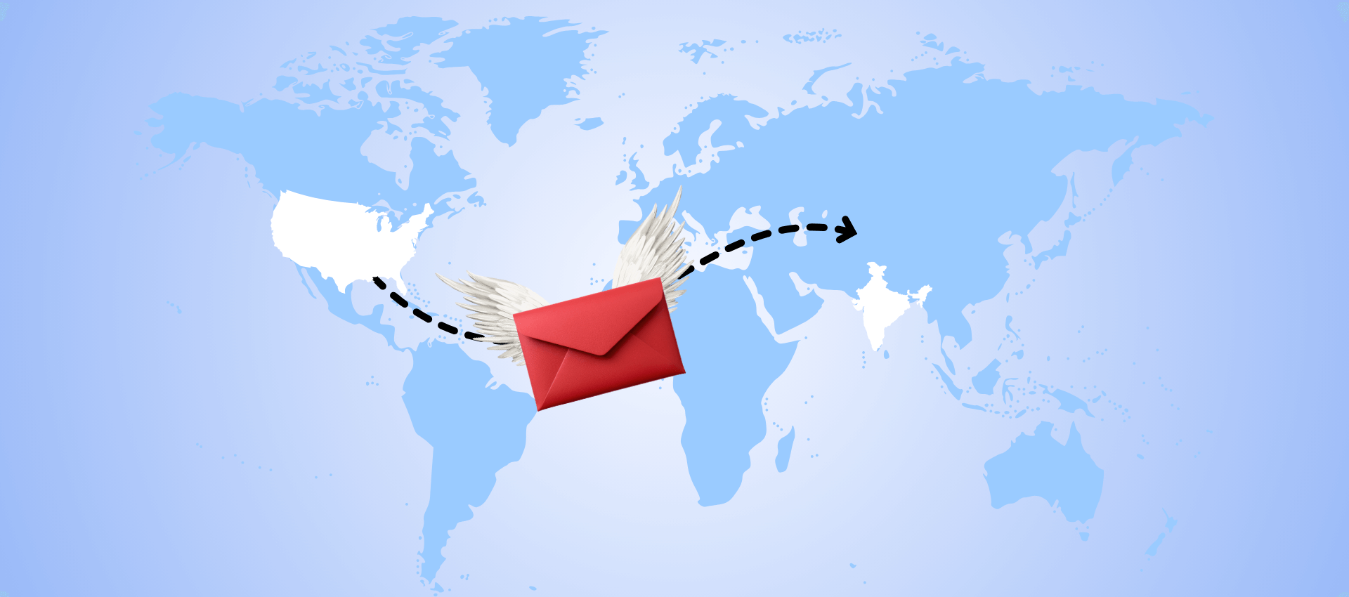 Cheapest Envelope Shipping to India from USA – Starts at just $29.99