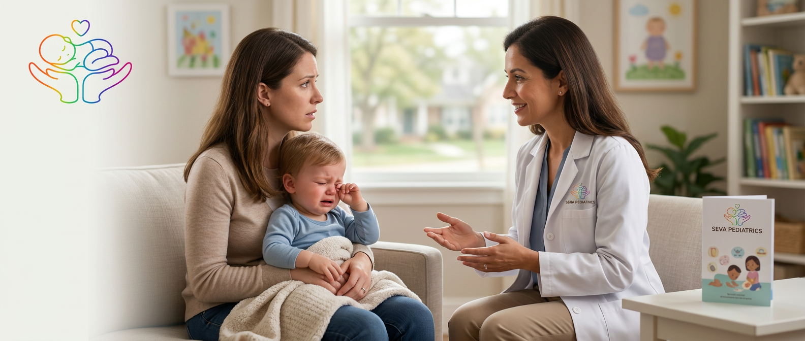 Childhood Sleep Regression & Anxiety Guide | Seva Pediatrics 2026