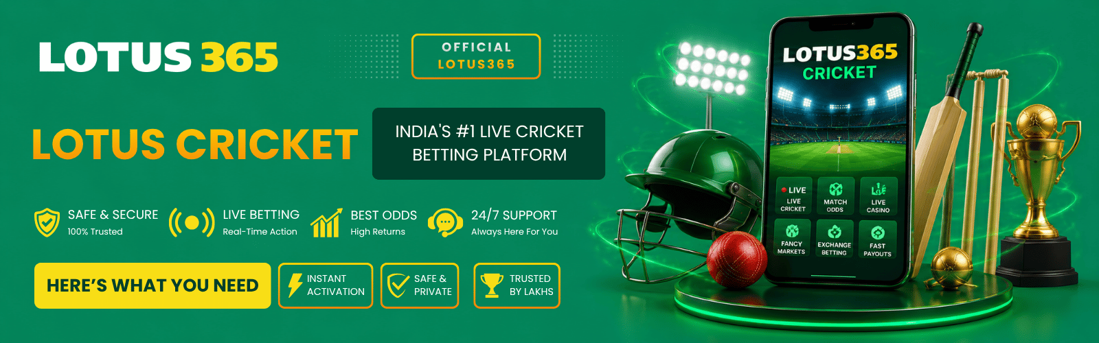 Lotus Cricket – Trusted Platform for Cricket ID 2026