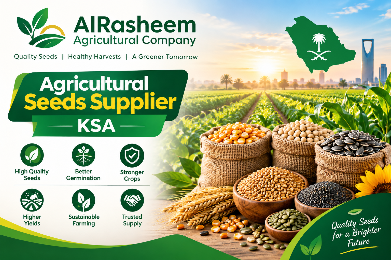 Building Partnerships with Agricultural Seeds Suppliers in Saudi Arabia for Future Growth – AlRasheem