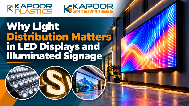 Why Light Distribution Matters in LED Displays and Illuminated Signage