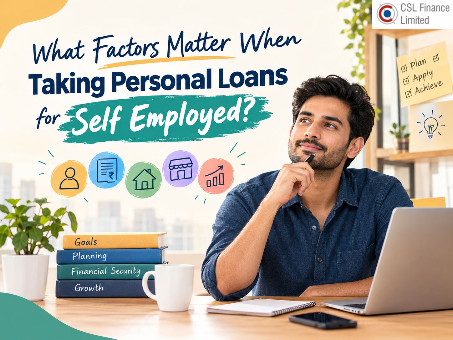 What Factors Matter When Taking Personal Loans for Self Employed? – CSL Finance