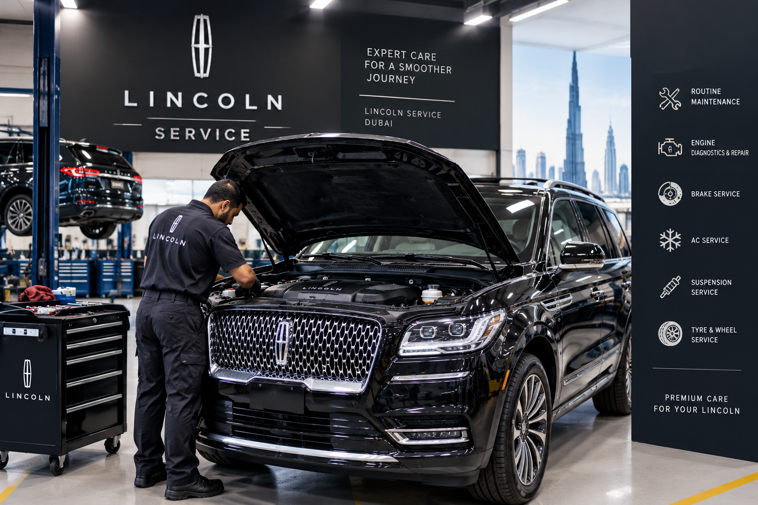Where to Find Reliable Lincoln Service Dubai for Expert Car Care | DME Auto Repairing