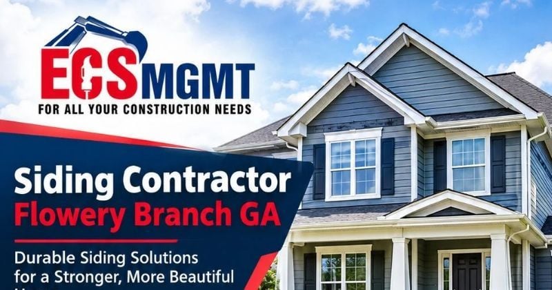 Siding Contractor Flowery Branch GA