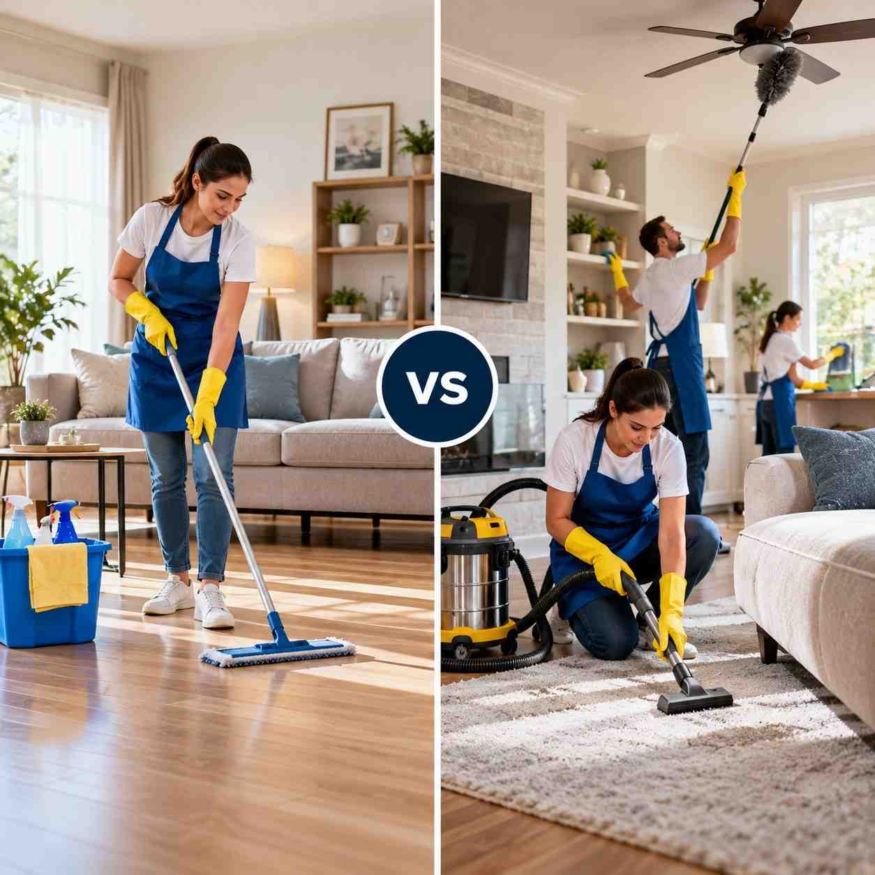 Deep Cleaning vs. Regular Cleaning: Which Does Your Home Need?