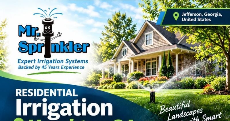 Residential Irrigation Hoschton GA