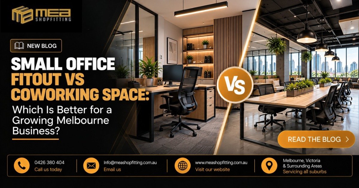 Small Office Fitout vs Coworking Space Melbourne Guide