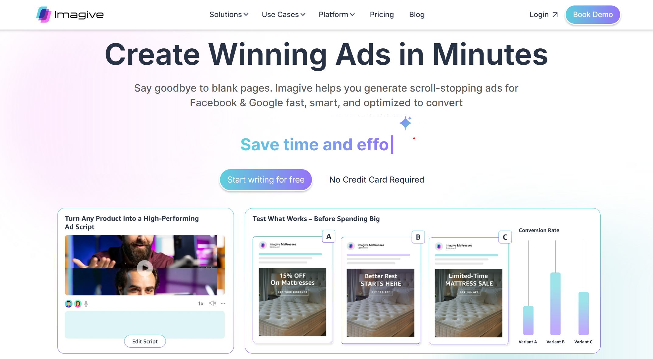 Imagive AI - AI Ad Copy Generator for Digital Marketers