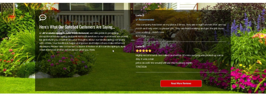 JDs Landscaping Junk Trash Removal Cover Image