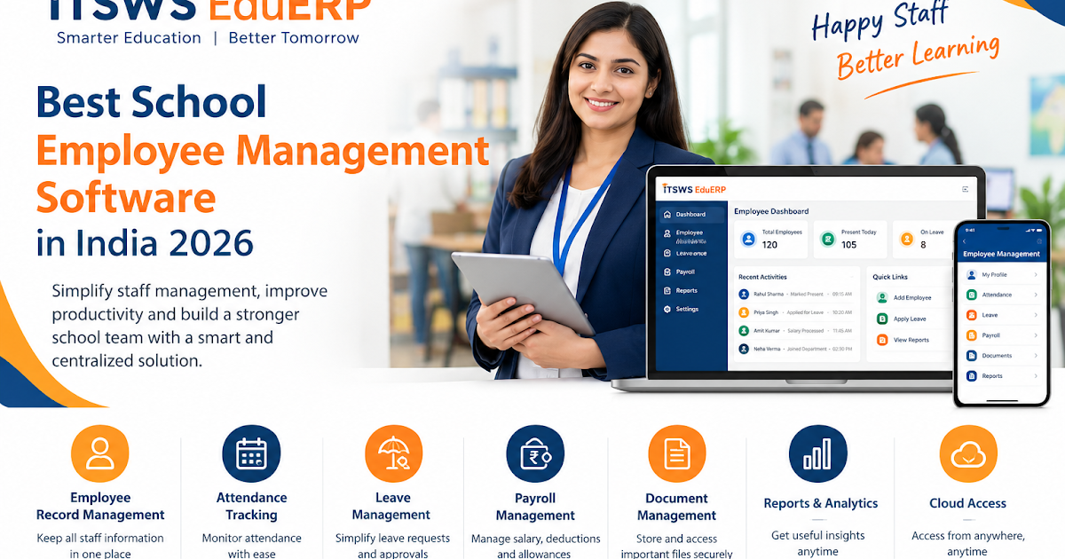 Best School Employee Management Software in India 2026