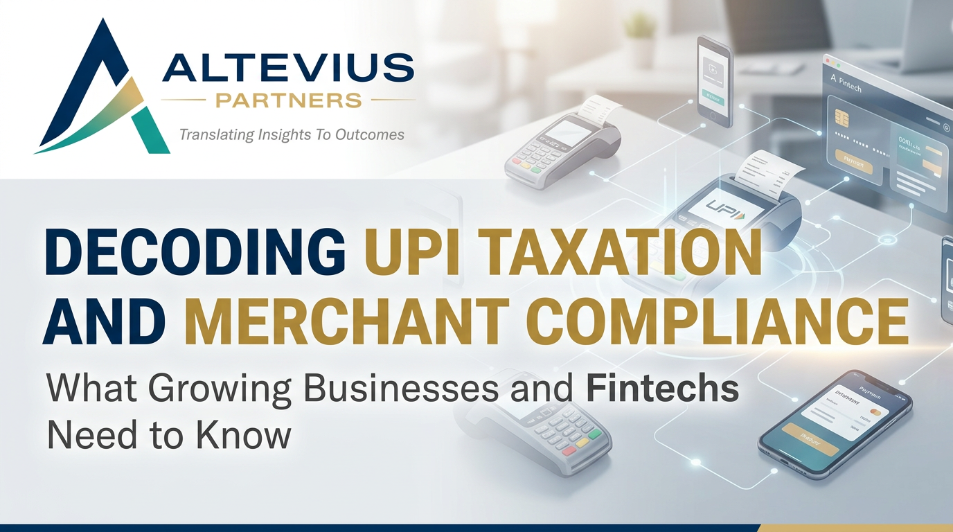 UPI Tax Rules & Merchant Compliance Guide | AlteviusPartners