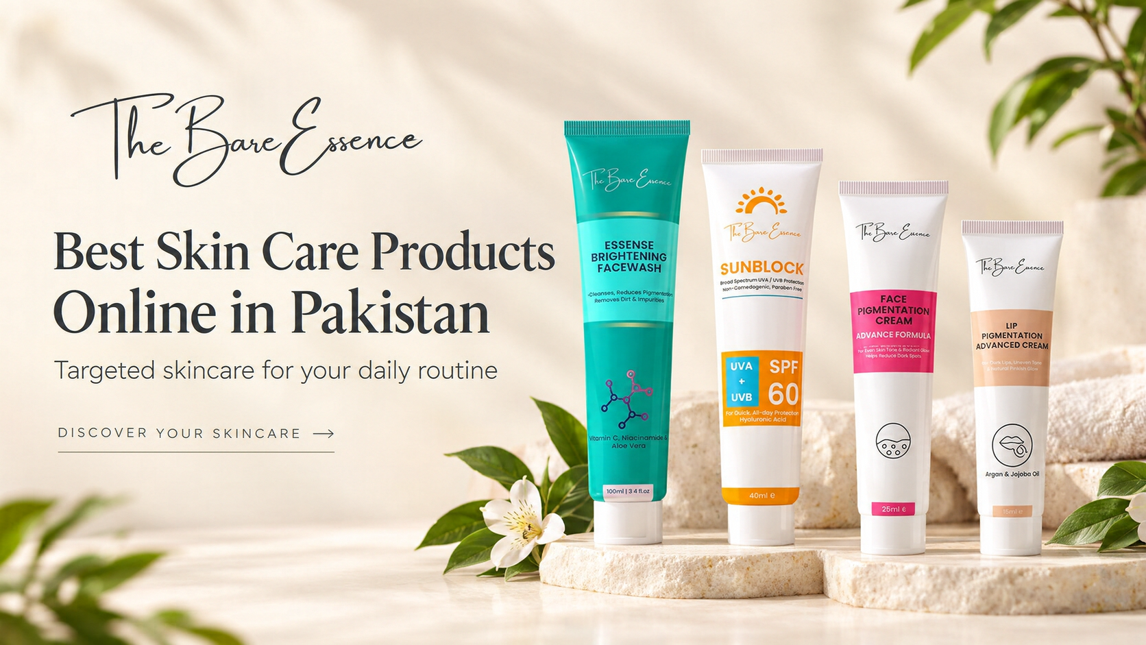 Best Skin Care Products Online in Pakistan – The Bare Essence