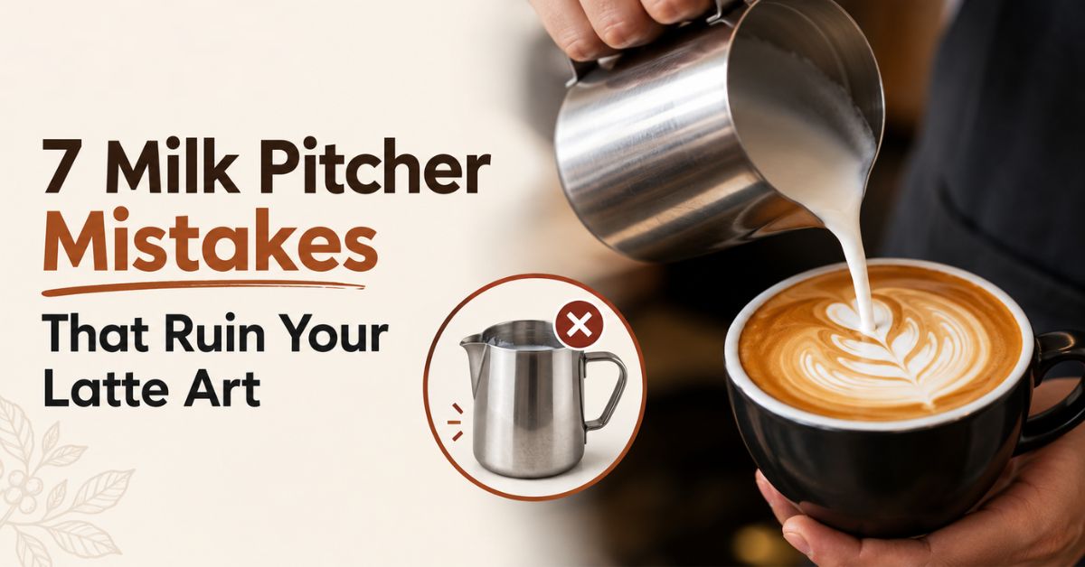 7 Milk Pitcher Mistakes That Ruin Your Latte Art – Daily Journal  Info