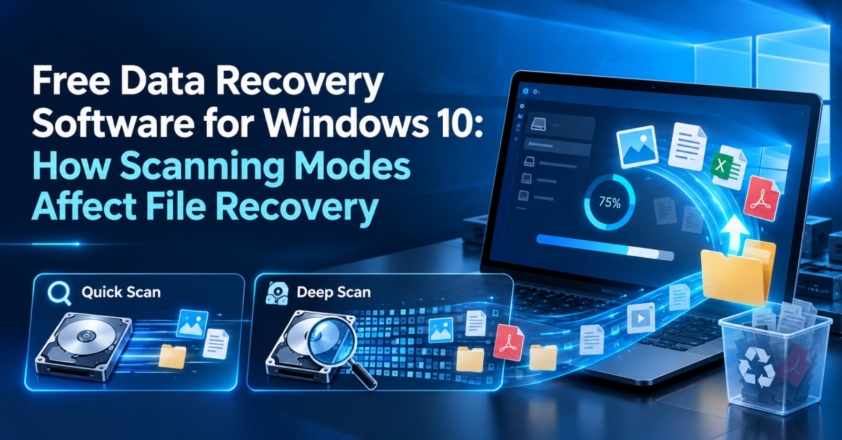 Free Data Recovery Software for Windows 10: How Scanning Modes Affect File Recovery
